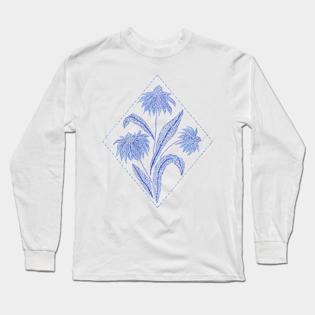 Daisy Long Sleeve T-Shirt by DenesAnnaDesign